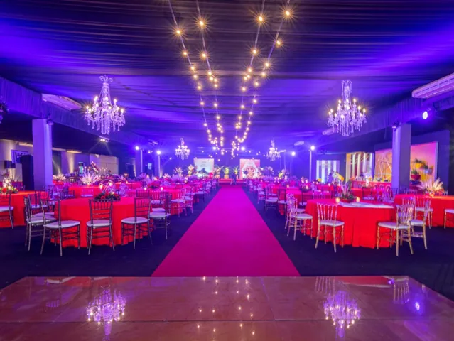 La Maison Salão Cidade decorado para evento